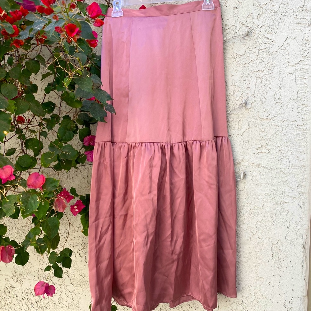 Silk Skirt Topshop
